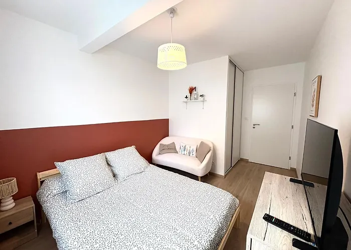 L'escapade Des Domes - Proche De La Gare - Garage - Billard Apartment